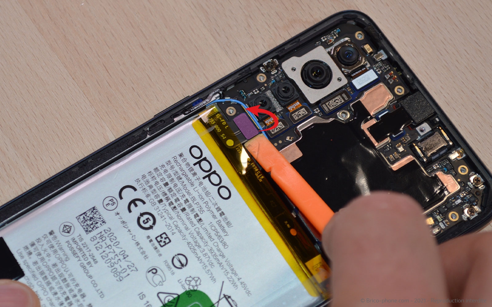 Changement d'écran (vitre et AMOLED) sur Find X2 Lite photo 1