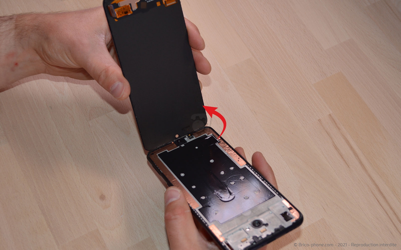 Changement d'écran (vitre et AMOLED) sur Find X2 Lite photo 3
