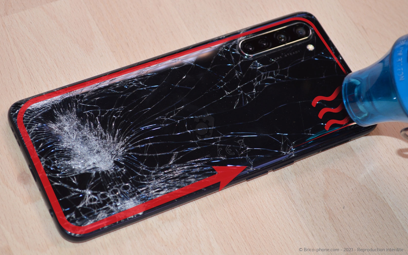 Changement de batterie sur Find X2 Lite photo 2