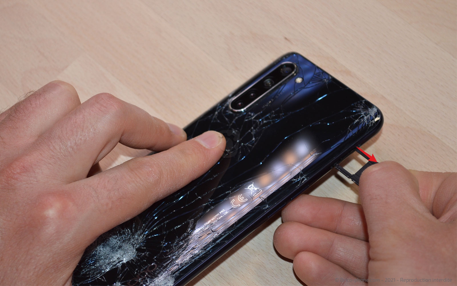 Changement de batterie sur Find X2 Lite photo 2