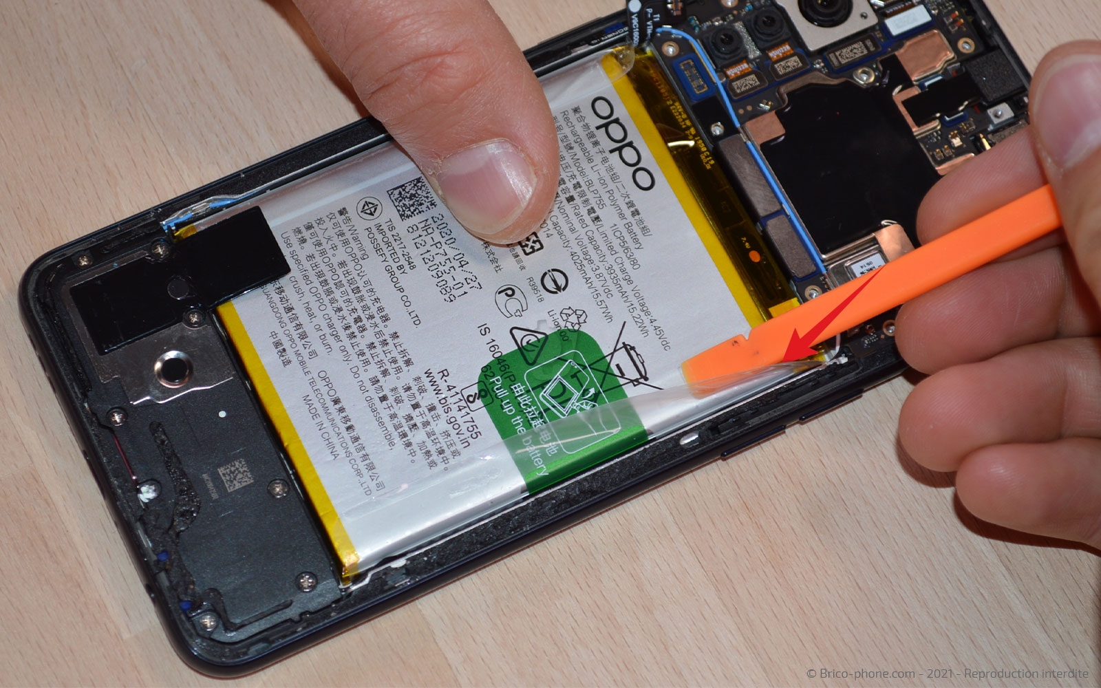 Changement de connecteur de charge sur Find X2 Lite photo 1