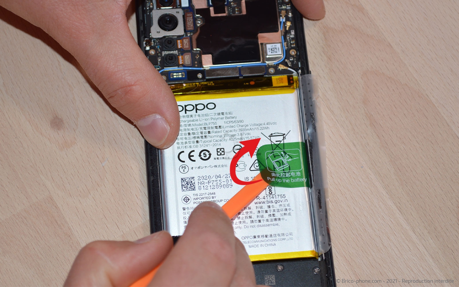 Changement de connecteur de charge sur Find X2 Lite photo 2