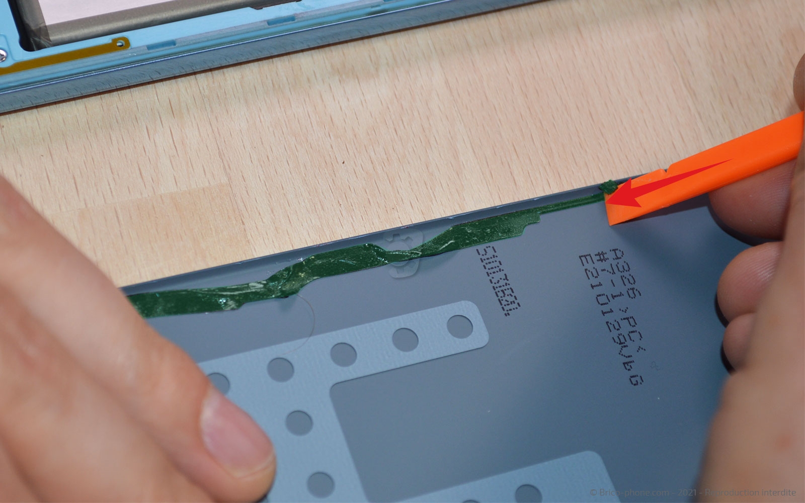 Changement de l'écran seul sur Galaxy A32 5G photo 1