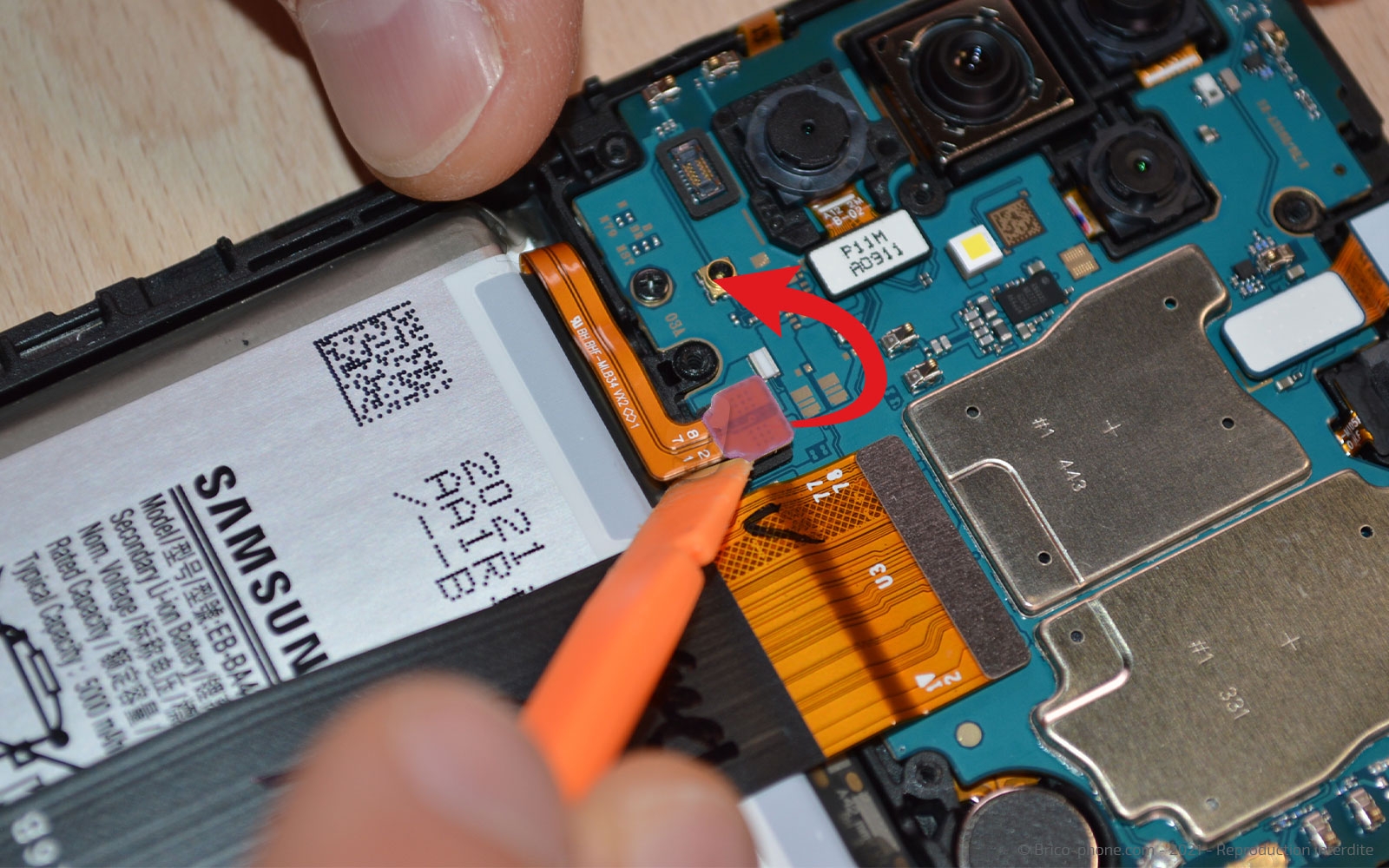 Changement de l'écran seul sur Galaxy A32 5G photo 1