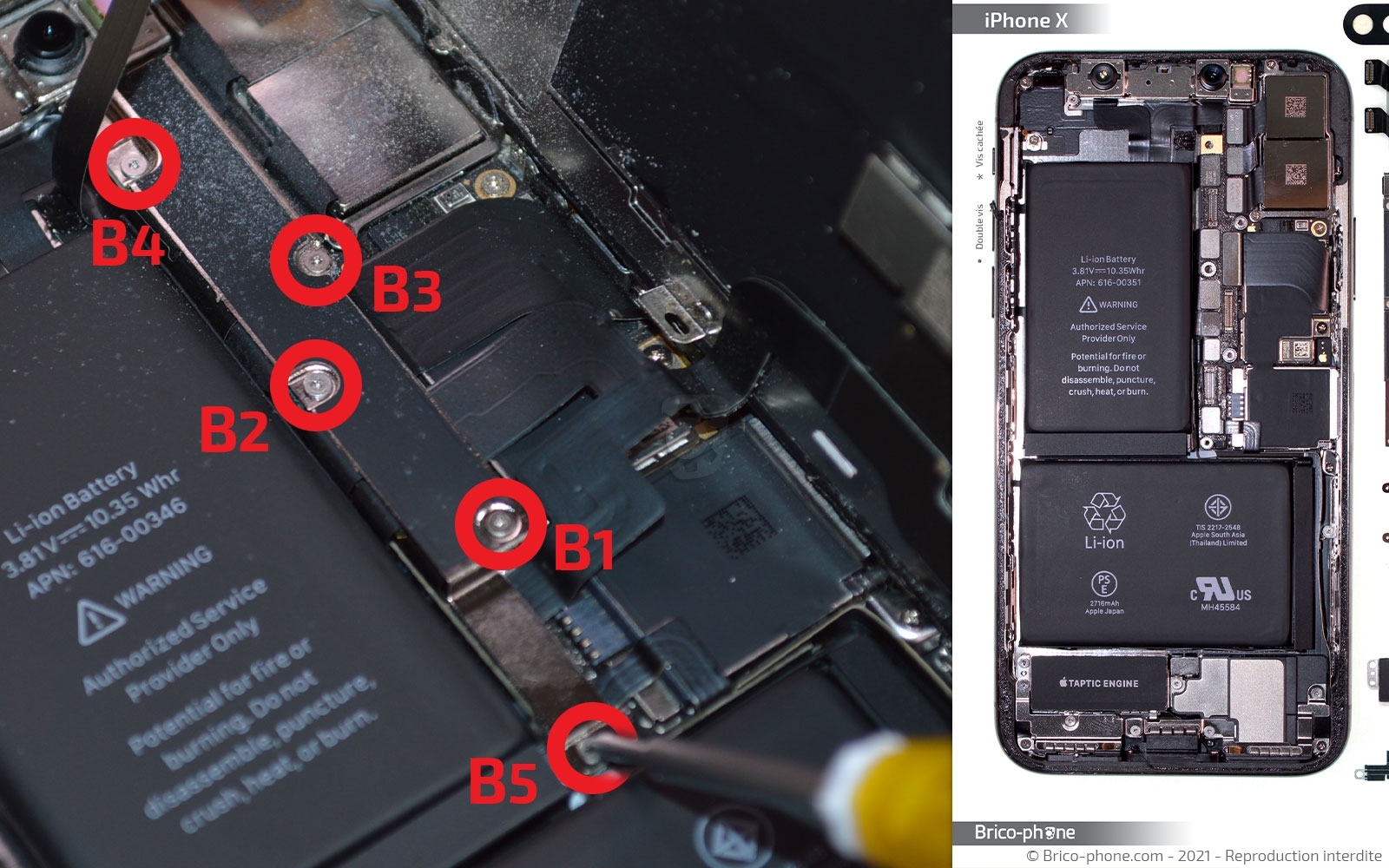 Remise à neuf sur iPhone X photo 1
