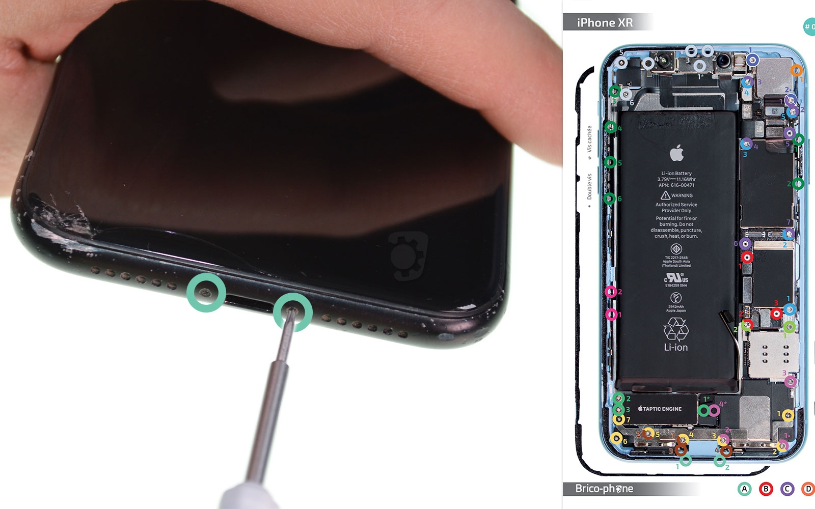 Remise à neuf sur iPhone XR photo 1