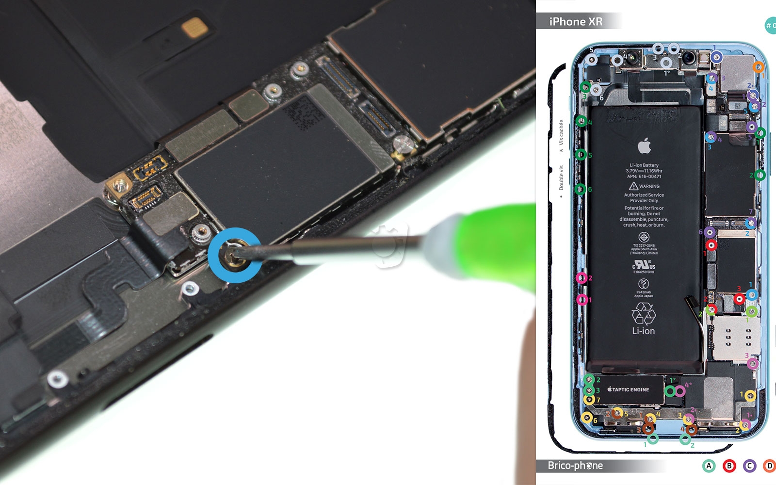 Remise à neuf sur iPhone XR photo 1