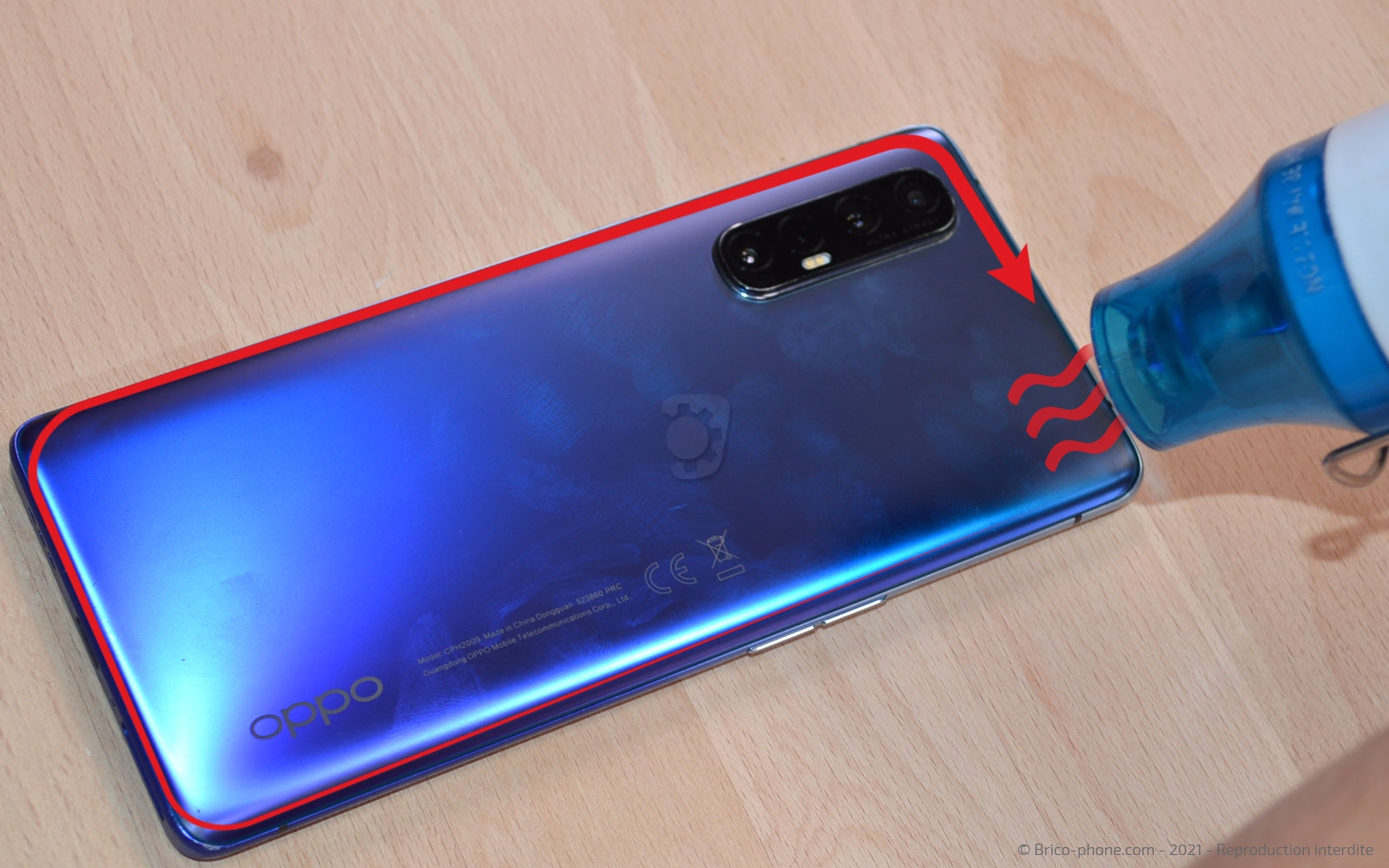 Changement de la batterie sur Find X2 Neo photo 2