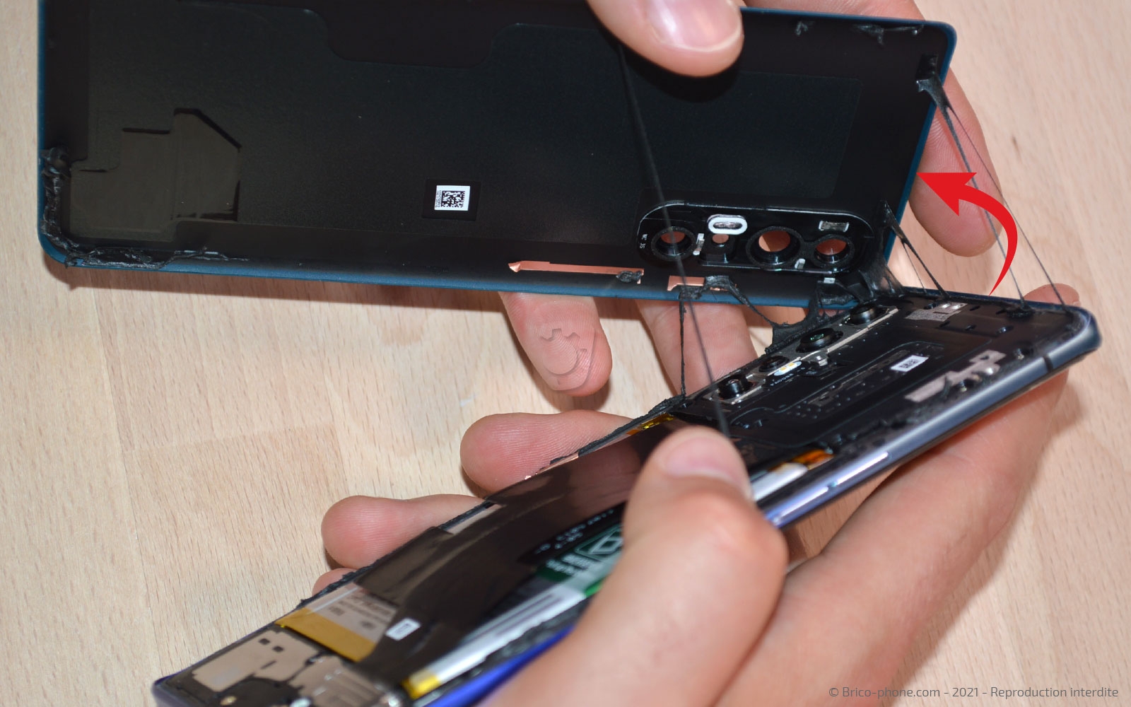 Changement de la batterie sur Find X2 Neo photo 4