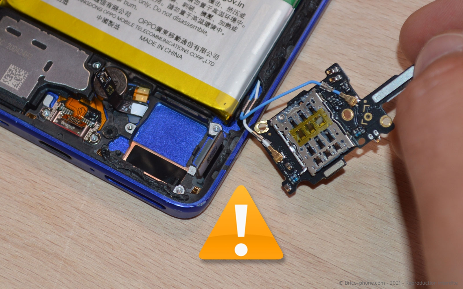 Changement de l'écran seul sur Find X2 Neo photo 4