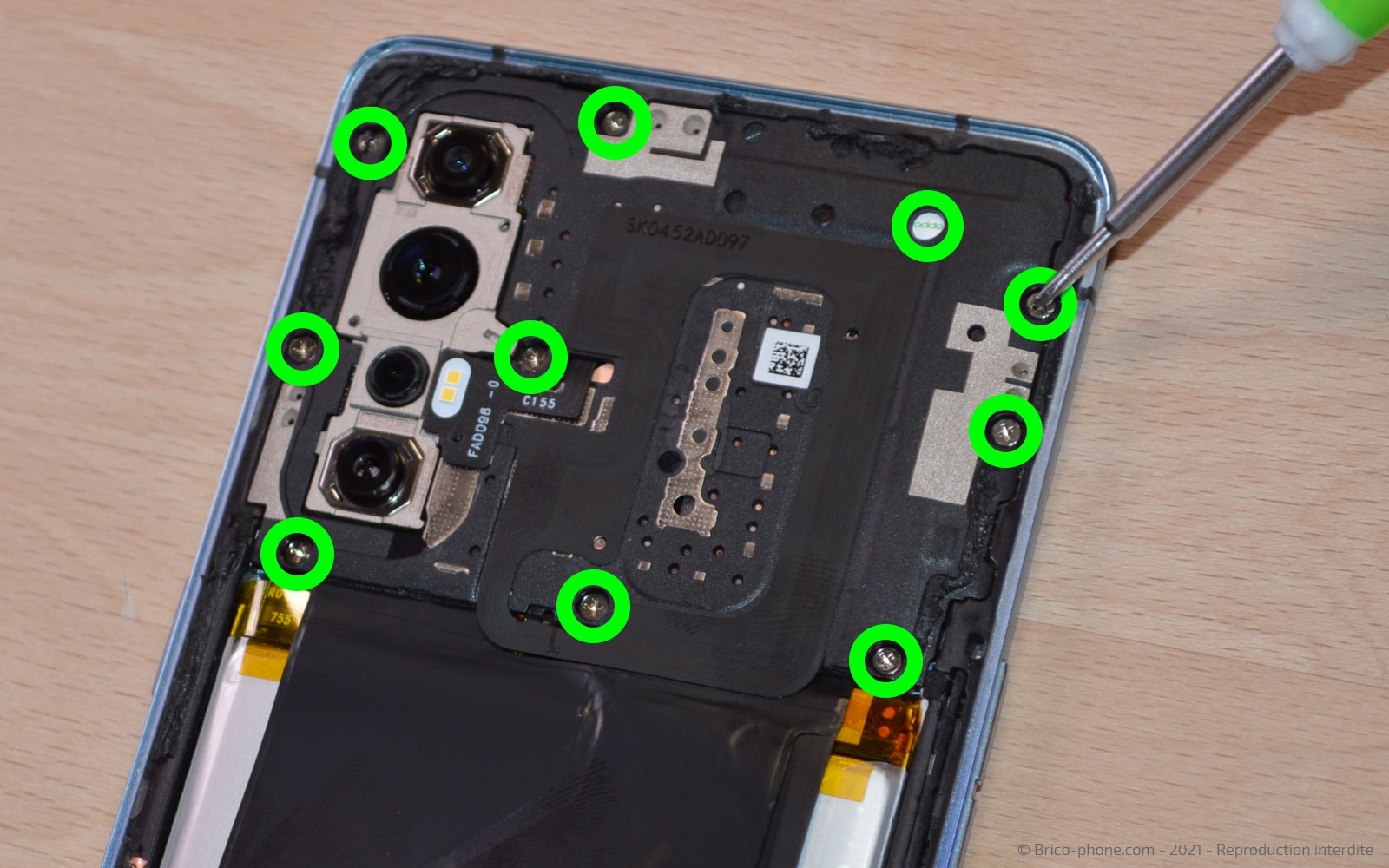 Changement de l'écran seul sur Find X2 Neo photo 1