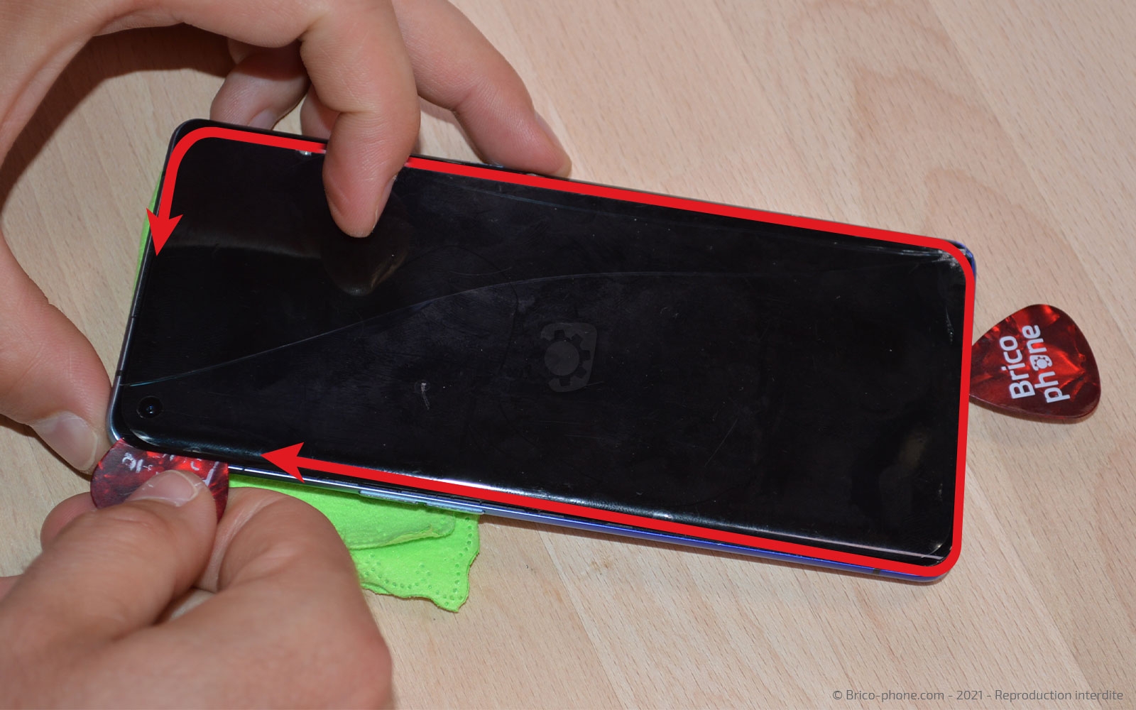 Changement de l'écran seul sur Find X2 Neo photo 2