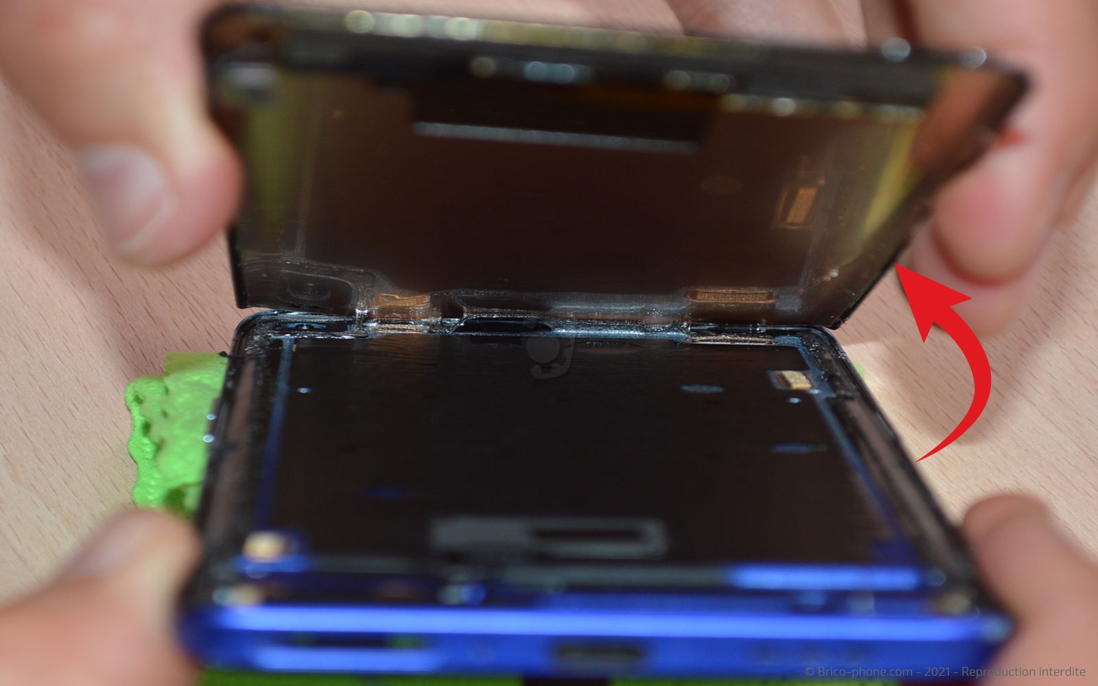 Changement de l'écran seul sur Find X2 Neo photo 3