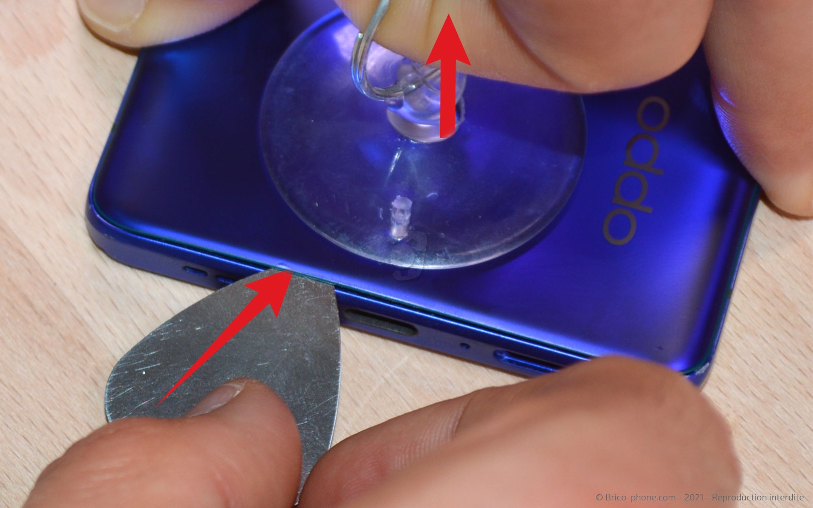 Changement de la vitre arrière sur Find X2 Neo photo 1