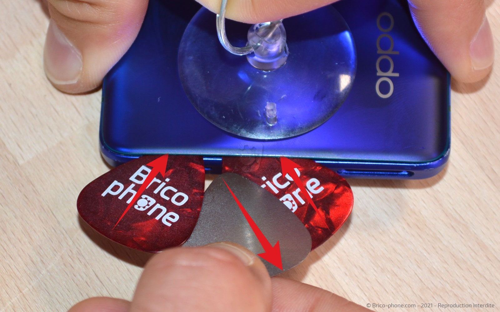 Changement de la vitre arrière sur Find X2 Neo photo 2