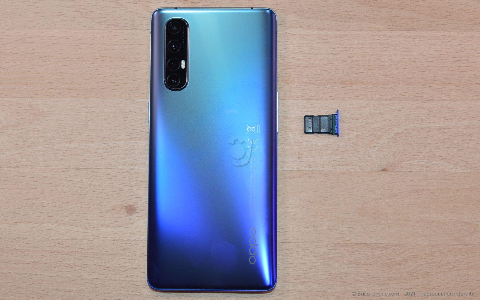 Changement de la vitre arrière sur Find X2 Neo photo 2