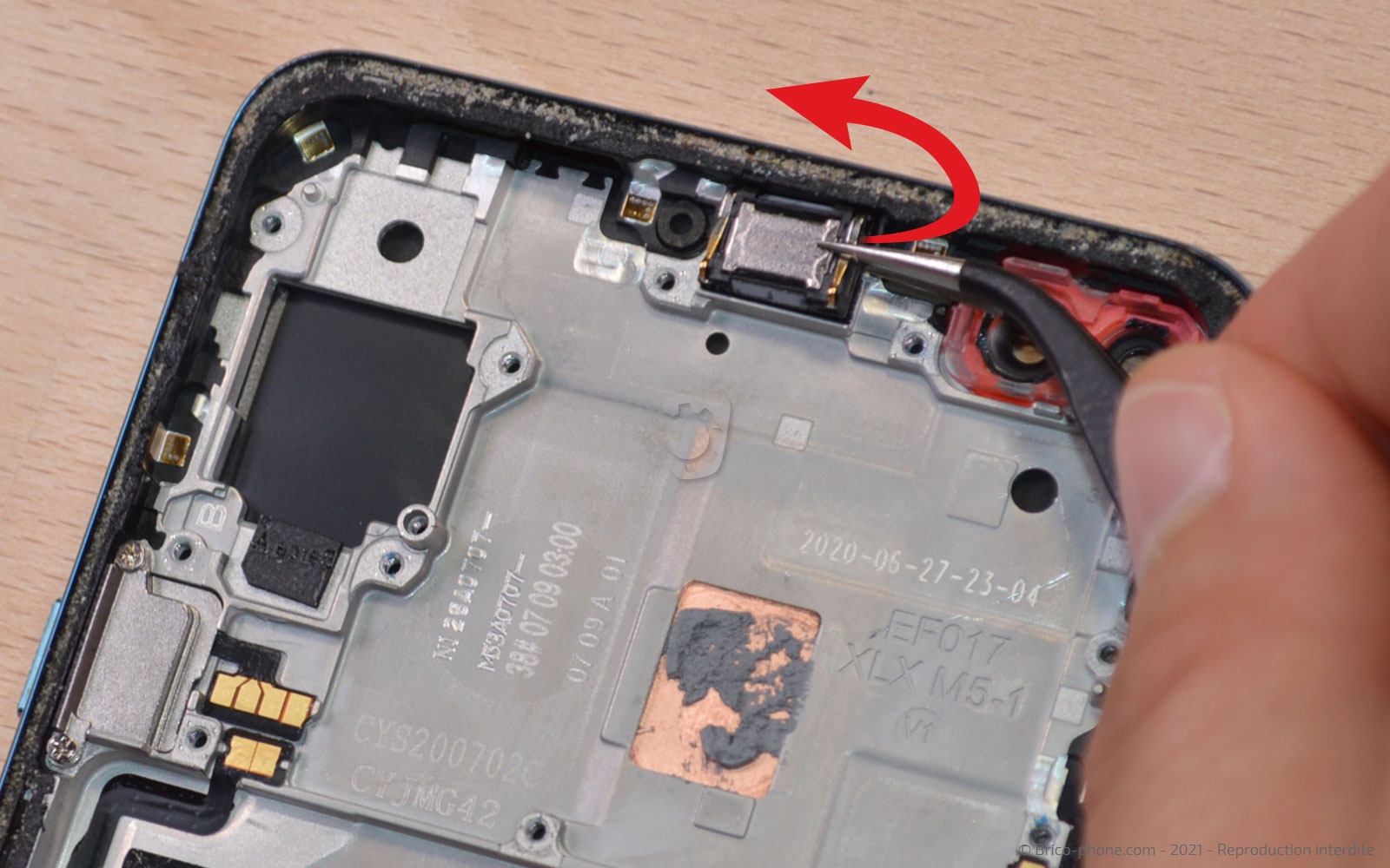 Démontage complet sur OnePlus Nord photo 2