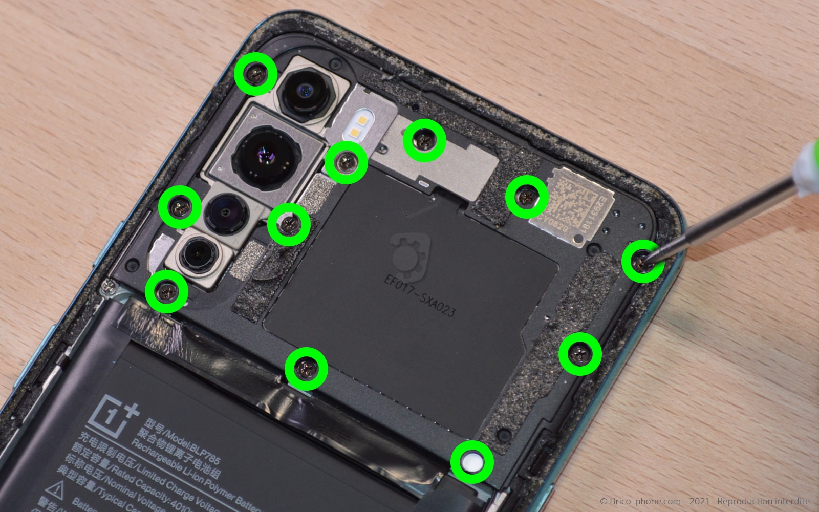 Démontage complet sur OnePlus Nord photo 1