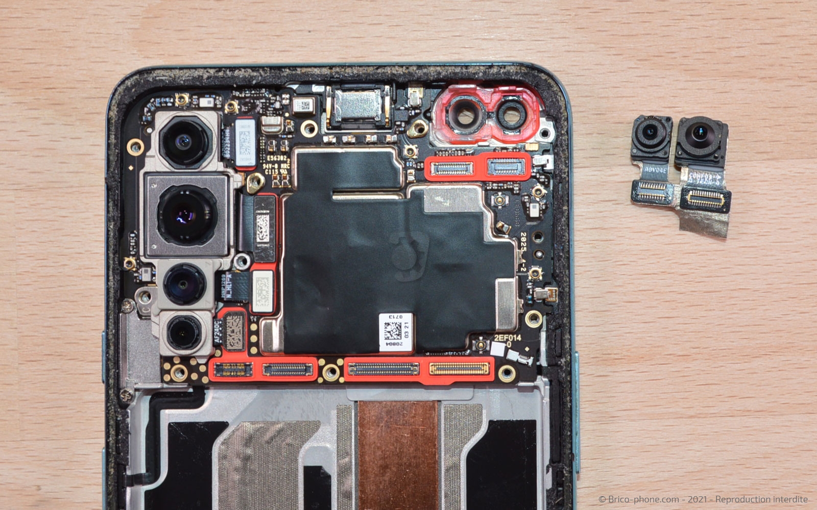 Démontage complet sur OnePlus Nord photo 3