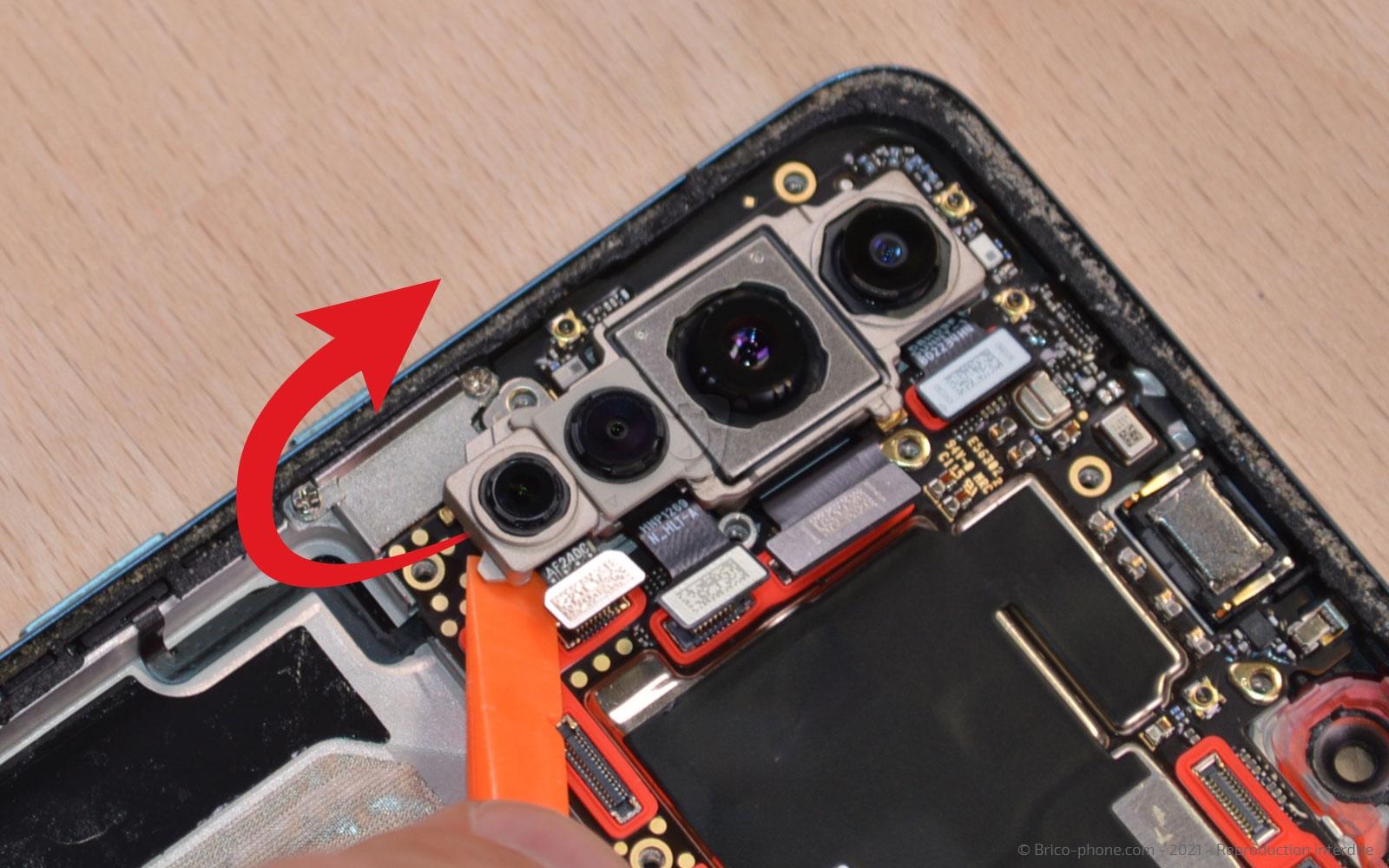 Changement du bloc écran sur OnePlus Nord photo 2