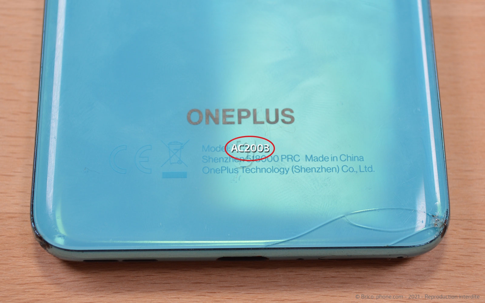 Changement du connecteur de charge sur OnePlus Nord photo 2