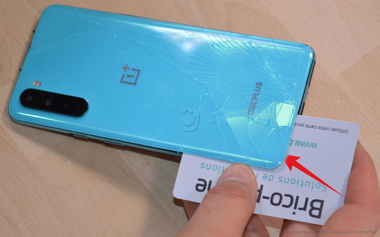 Changement du connecteur de charge sur OnePlus Nord photo 3