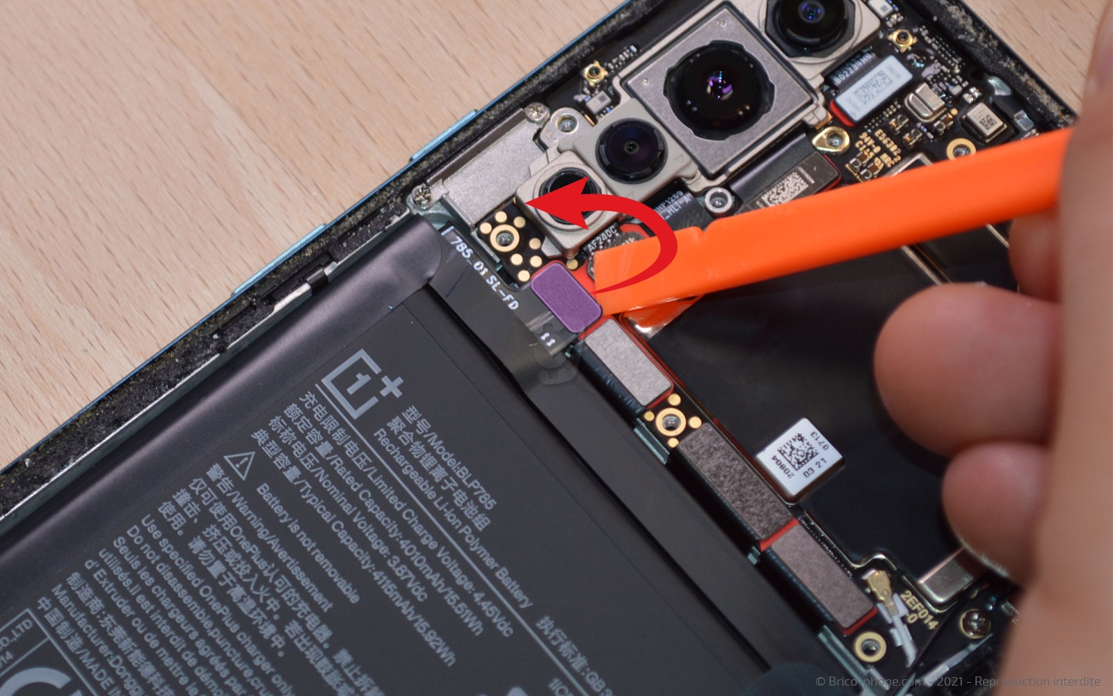 Changement du connecteur de charge sur OnePlus Nord photo 1