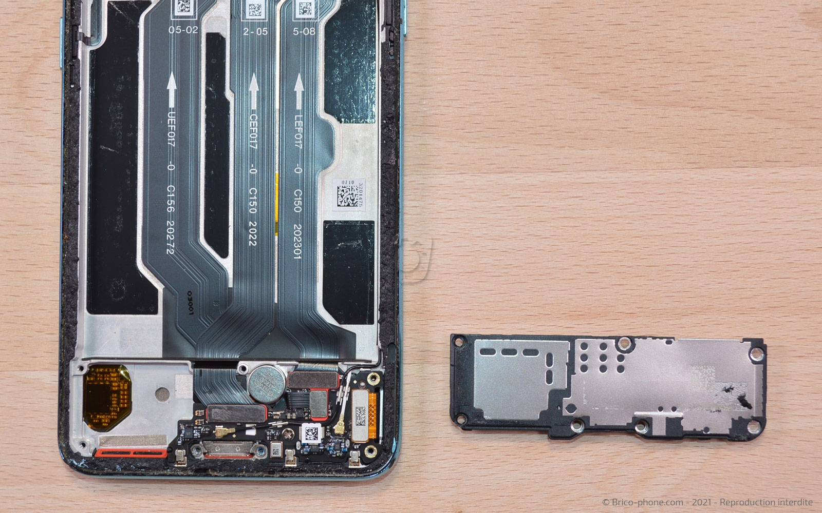 Changement du connecteur de charge sur OnePlus Nord photo 3