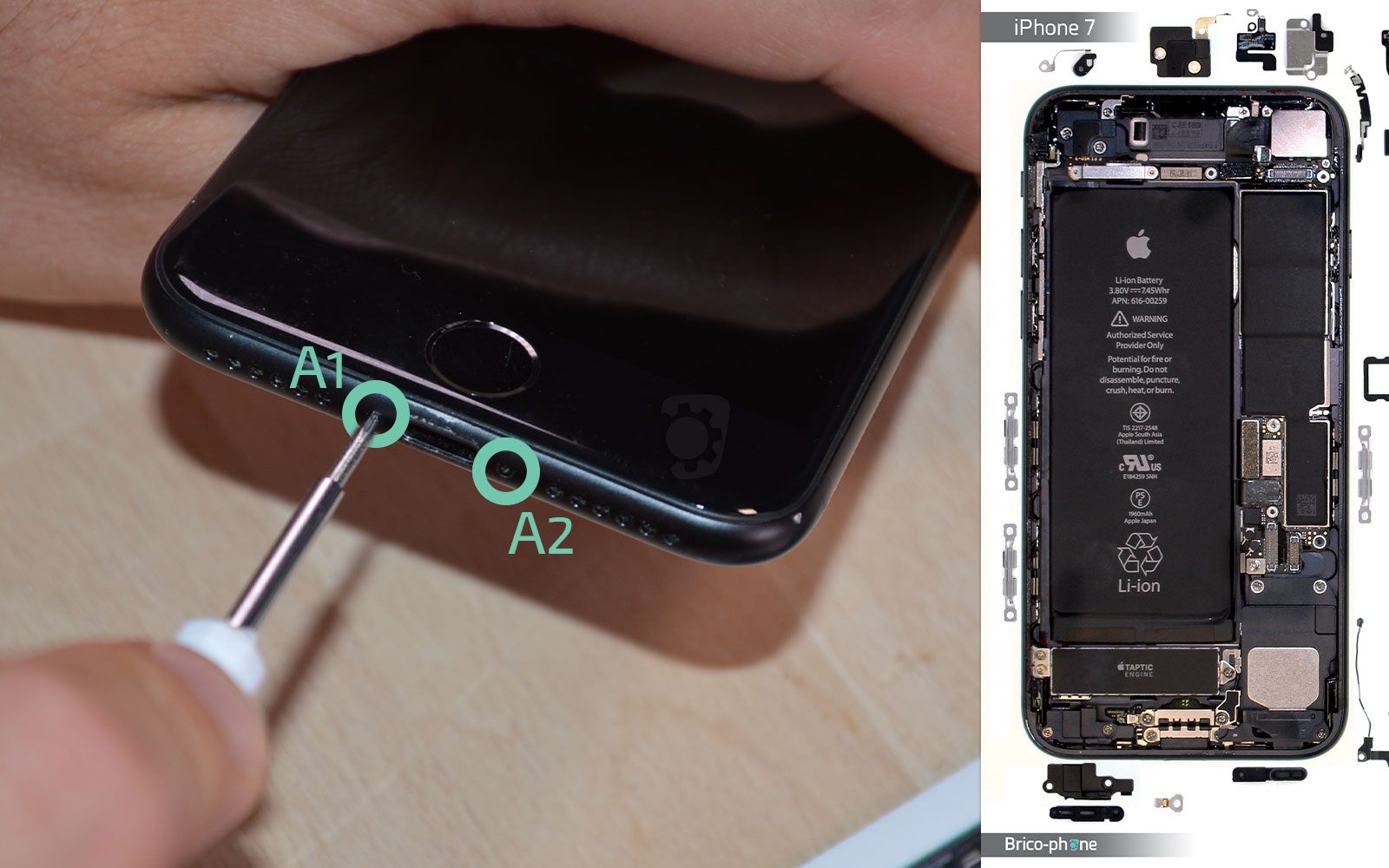 Remise à neuf sur iPhone 7 photo 1