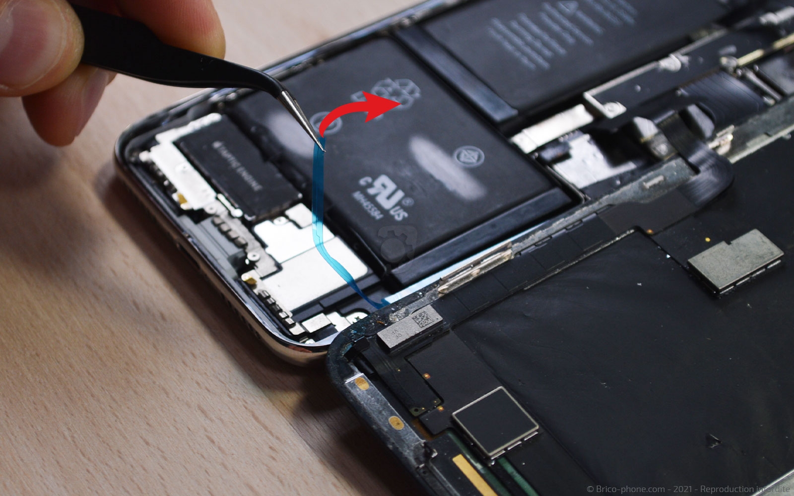 Changement de la coque arrière complète sur iPhone X photo 1