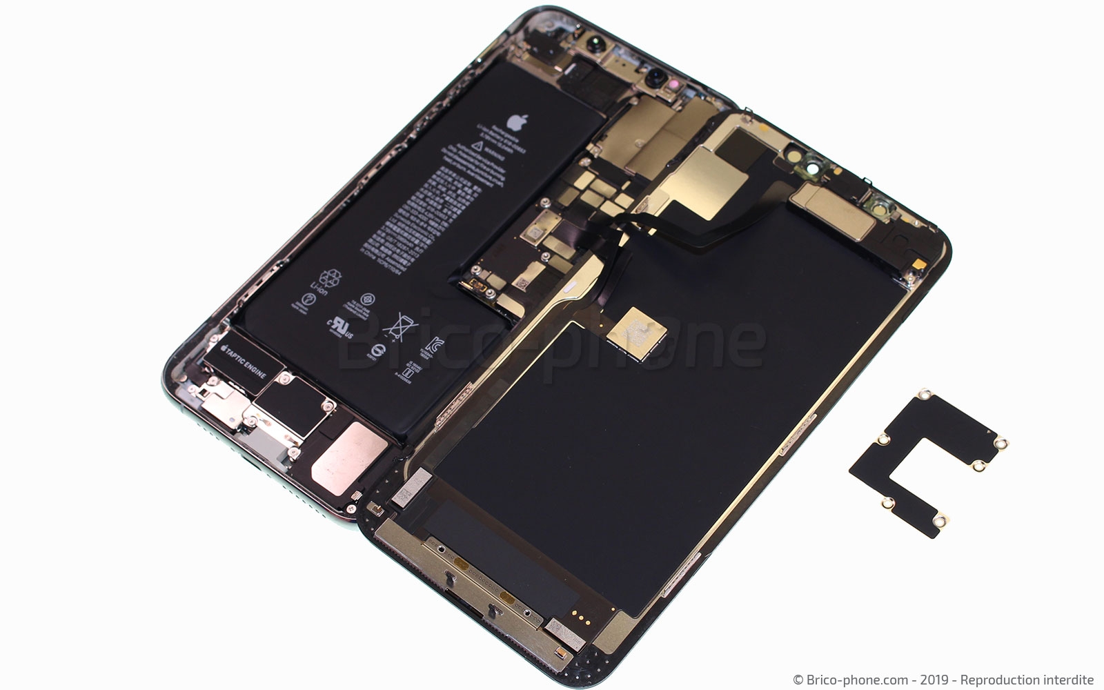 Changement de la coque arrière complète sur iPhone 11 Pro Max photo 3