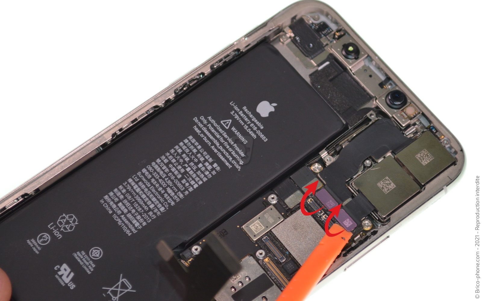 Changement de la coque arrière complète sur iPhone 11 Pro Max photo 1