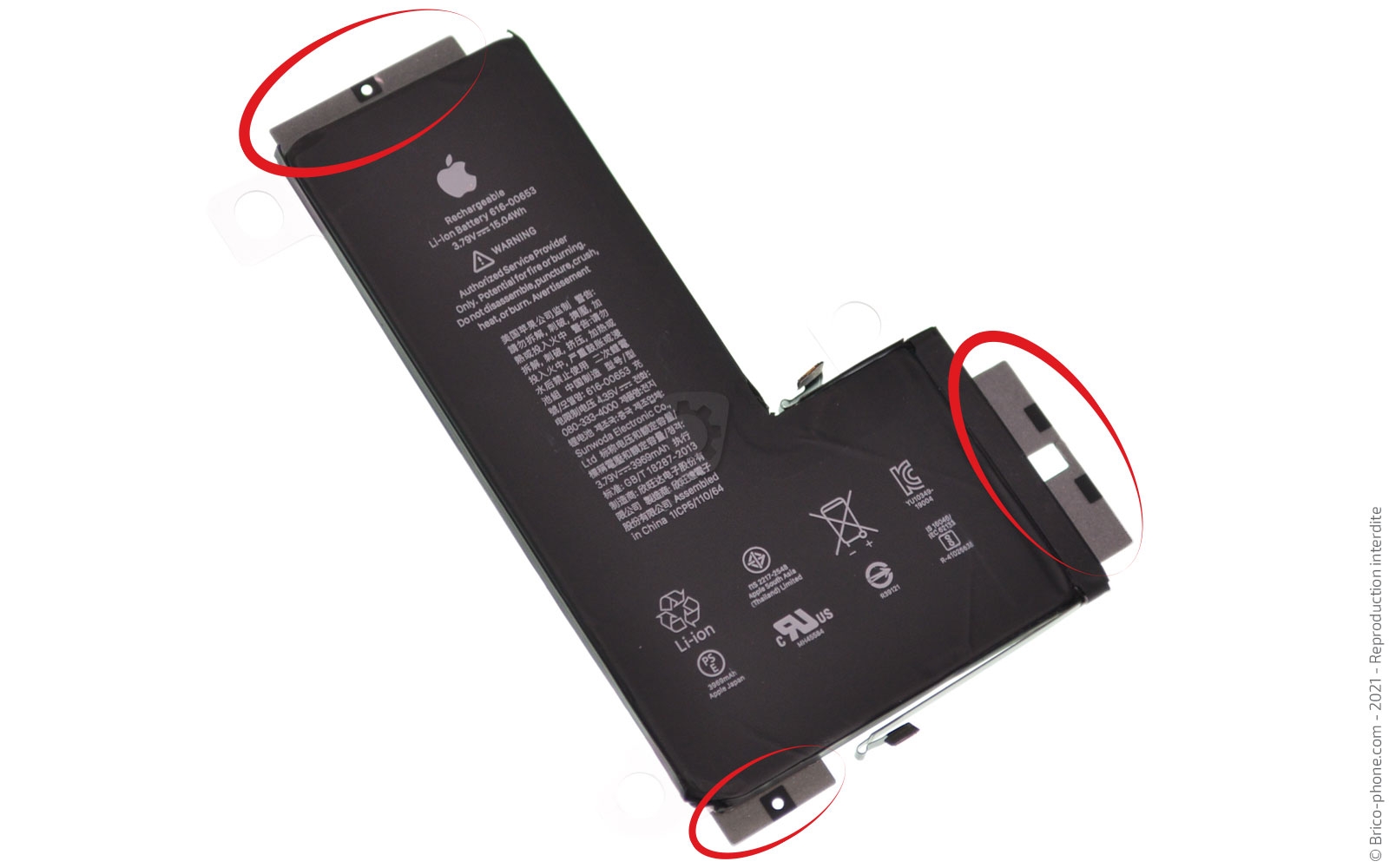 Changement de la coque arrière complète sur iPhone 11 Pro Max photo 2