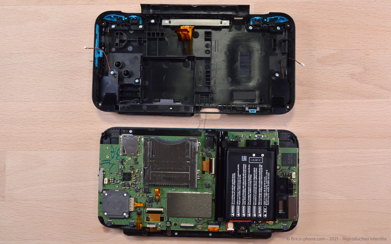 Changement de la vitre tactile et/ou du LCD sur New 2DS XL photo 4